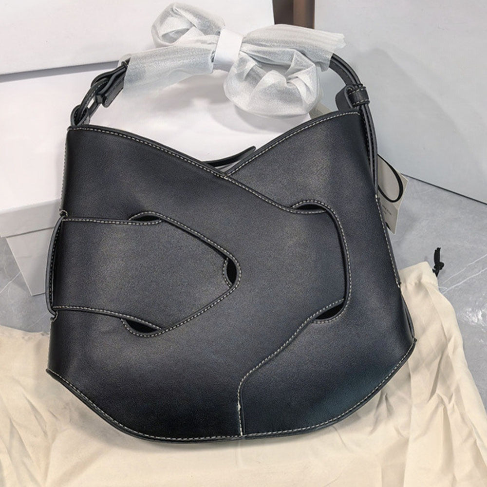 #159 Women's new woven bag fashion one-shoulder underarm diagonal bag