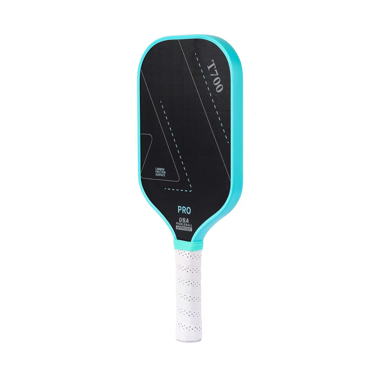 Peak Racket T700 Carbon Fiber Frosted Rough Surface Silent Hand Glue Color Box Set Competition Pickleball