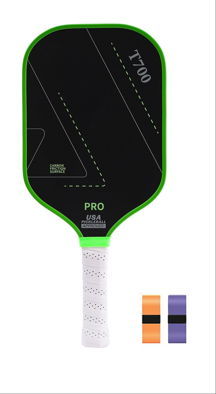 Peak Racket T700 Carbon Fiber Frosted Rough Surface Silent Hand Glue Color Box Set Competition Pickleball