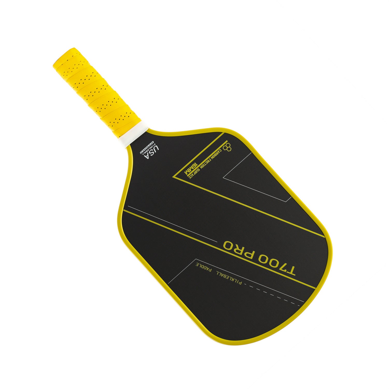 Hot Selling Pickleball Racket Color T700 Carbon Fiber Cloth Texture Frosted Customized/Patterned Rough Pickleball Racket Board