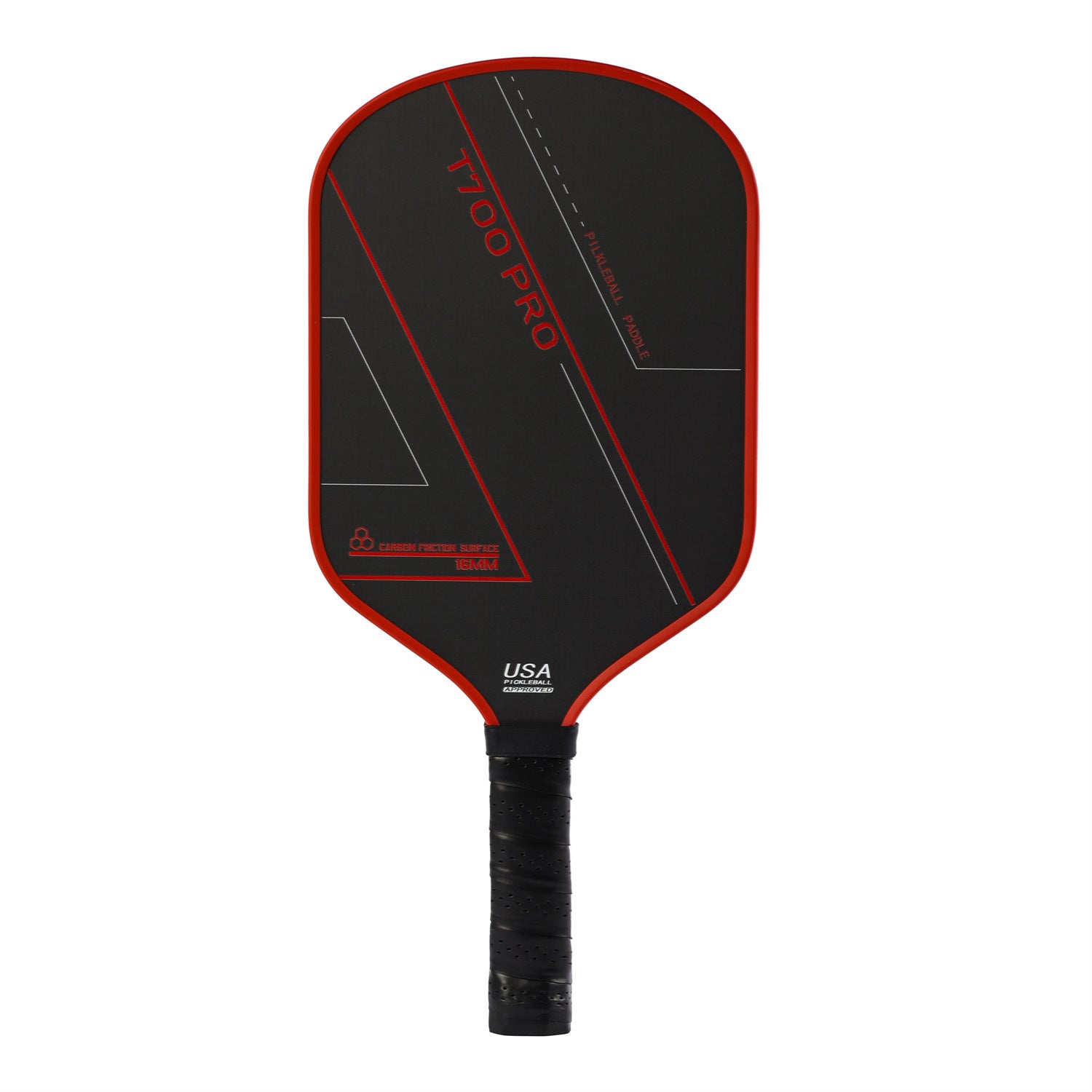Hot Selling Pickleball Racket Color T700 Carbon Fiber Cloth Texture Frosted Customized/Patterned Rough Pickleball Racket Board