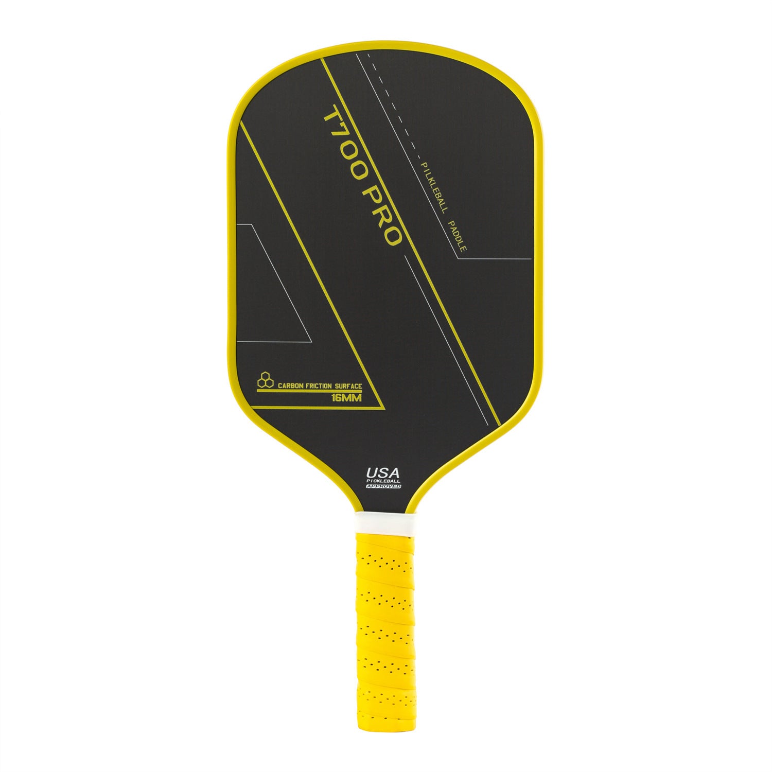 Hot Selling Pickleball Racket Color T700 Carbon Fiber Cloth Texture Frosted Customized/Patterned Rough Pickleball Racket Board