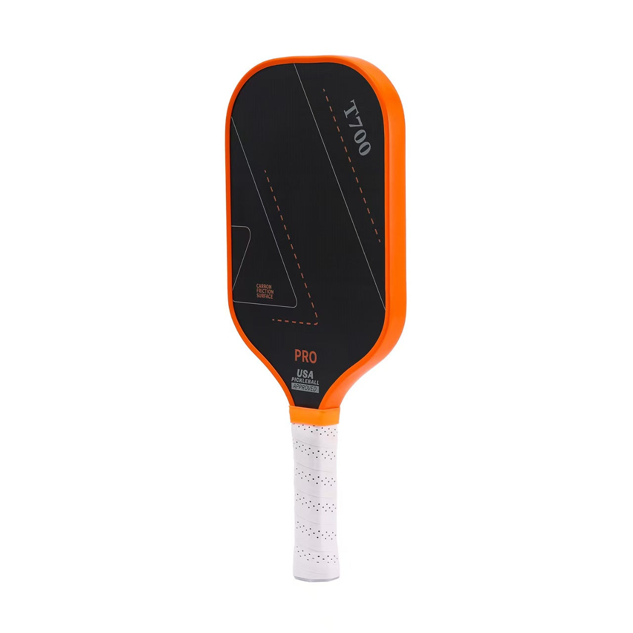Peak Racket T700 Carbon Fiber Frosted Rough Surface Silent Hand Glue Color Box Set Competition Pickleball